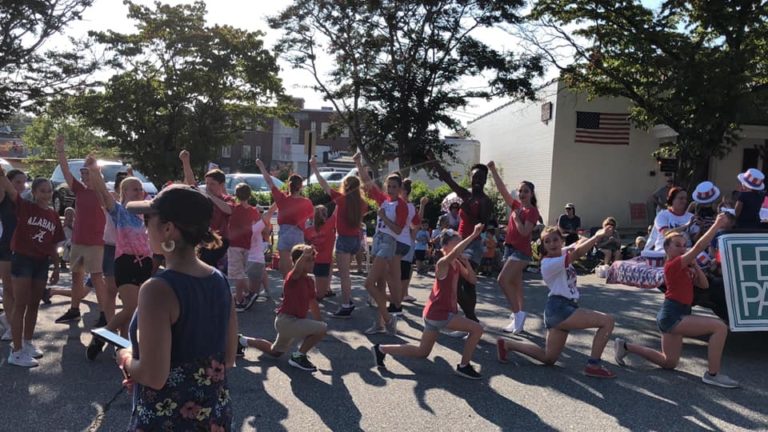 Patriotic at the Old Soldiers Reunion Parade! | Hickory Ballet and