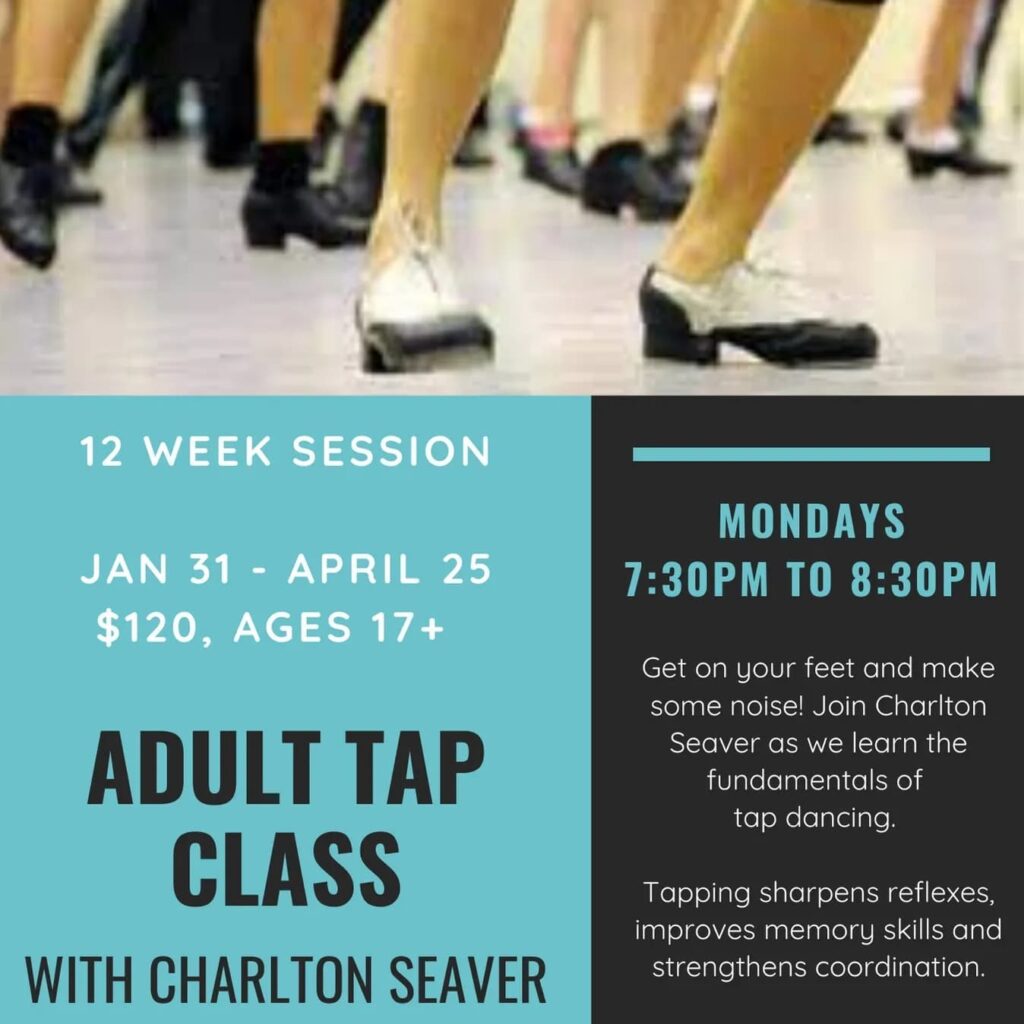 Adult Tap Starts Jan 31st, 2021 Hickory Ballet and Performing Arts