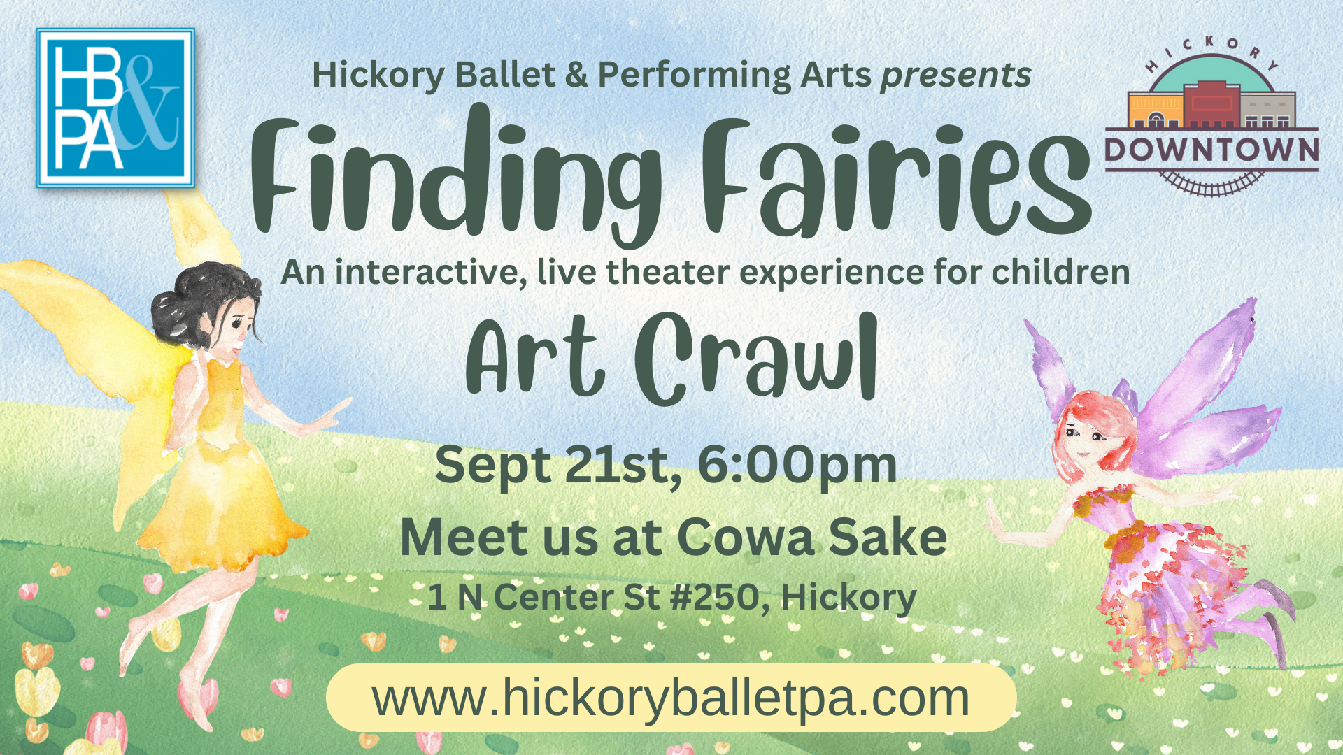 Hickory Art Crawl: Finding Fairies